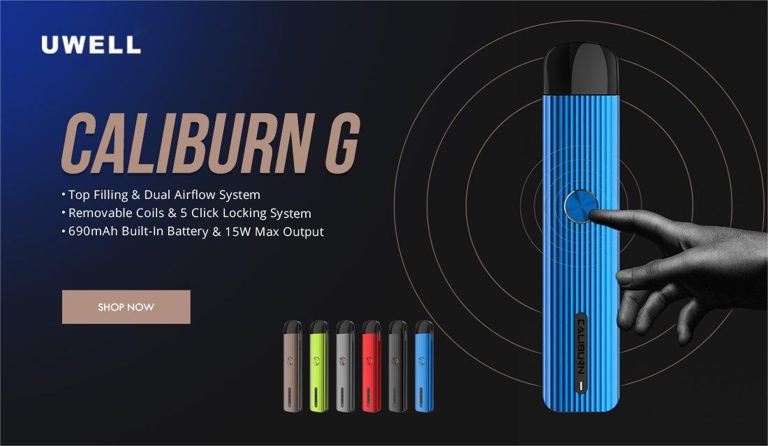 What Does Caliburn POD System by UWELL Offer?